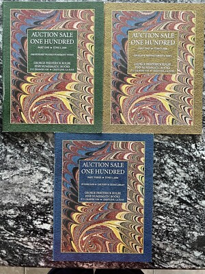 George Kolbe's One Hundredth  Catalog Parts One, Two, and Three  June 3rd, 2009