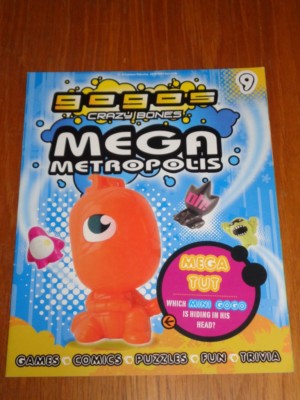 GOGO CRAZY BONES MEGA METROPOLIS #9 UK MAGAZINE =