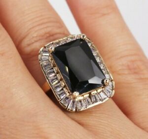 Details about    925 Sterling Silver Handmade Turkish Onyx Ladies Eye Ring Size 6-12 