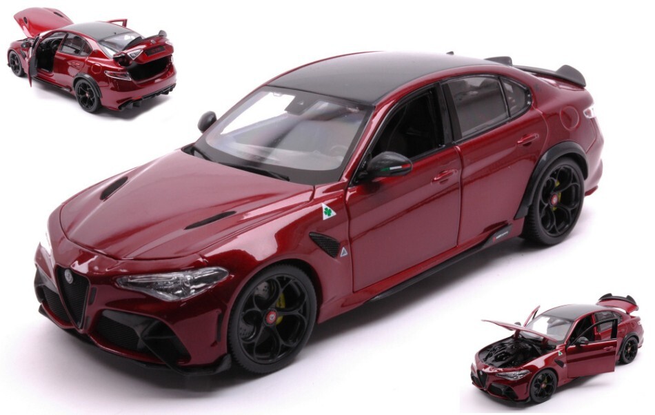 Alfa Romeo Giulia Gta 2020 Metallic Red 1:18 Model 11048 BBURAGO