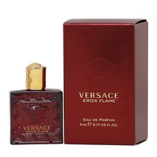 Versace Eros Flame Eau de Parfum Miniature Splash Bottle for Men 5ml, Brand New!