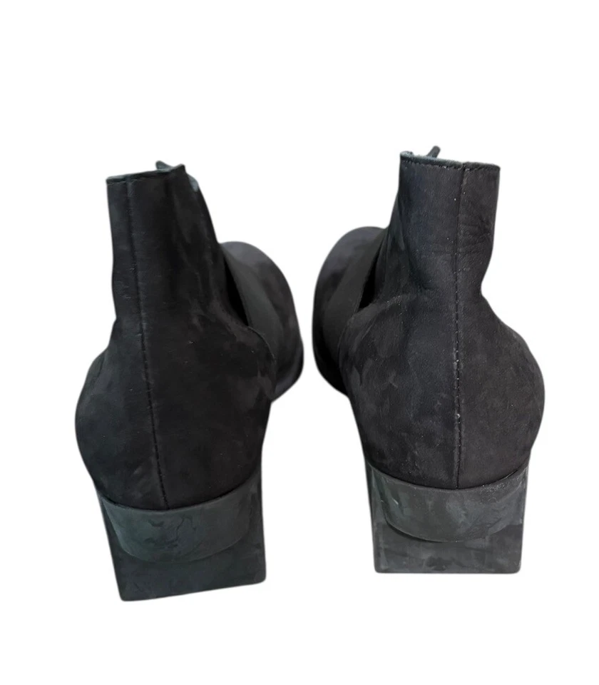 Botín sin cordones de gamuza de cuero Tatebo negro Arche talla 38 (US 7) Foto 4 de 4