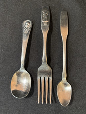 3pc Oneida American Mixed Lot Holly Hobbie Gerber Baby/Toddler Fork Spoon