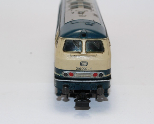 me3000, Alter Märklin Diesellok 216 090-1 DB 70er Bastelware for spares AC Analo - Bild 4 von 10