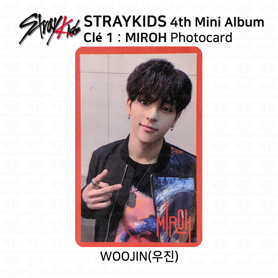 STRAY KIDS 4th mini album CLÉ 1 MIROH Official Photocard SKZ STRAY KIDS 4th mini album CLÉ 1 MIROH Official Photocard SKZ