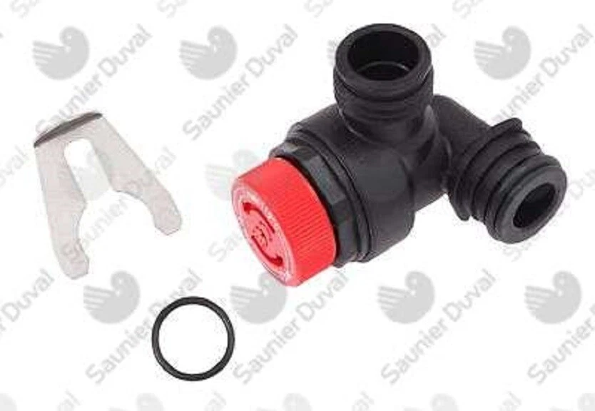 VALVOLA DI SICUREZZA 3 BAR SAUNIER DUVAL 0020078632 RICAMBIO ORIGINALE!!!
