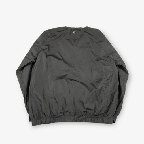 Vintage IZOD Windbreaker Jacket Black L - Picture 2 of 3