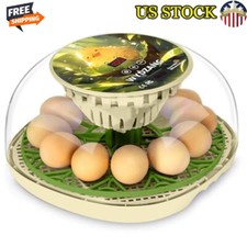 Automatic Egg Poultry Incubator W/ Temperature Control  360  Visibility New