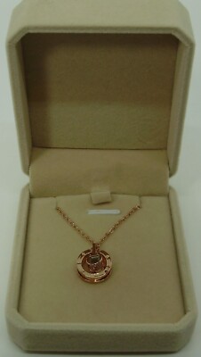 I Love You 100 Languages Necklace   Copper-tone   18 