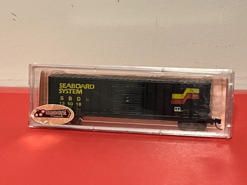 TRENES ROUNDHOUSE 8313 ESCALA N SISTEMA MARÍTIMO 50’ RAILBOX VAGÓN KIT MONTADO | Zustand: Used