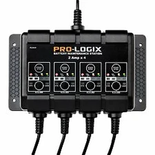 Clore Automotive / Solar Pl4020 Pro-Logix 4-Bank Battery Maintenance Station New