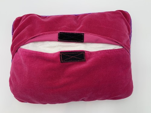 Princess Fancy Nancy Throw Pillow Fuchsia Pink Crown Little Girl Bedroom - Picture 3 of 3