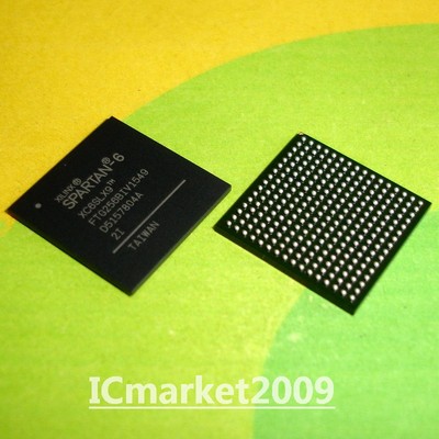2 PCS XC6SLX9-2FTG256I BGA FPGA - Field Programmable Gate Array Chip IC