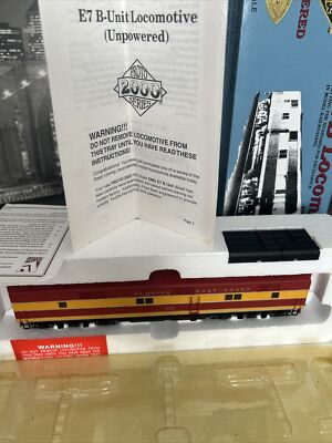 HO Lifelike Proto 2000 E7B Unpowered B-UNIT Locomotive FEC