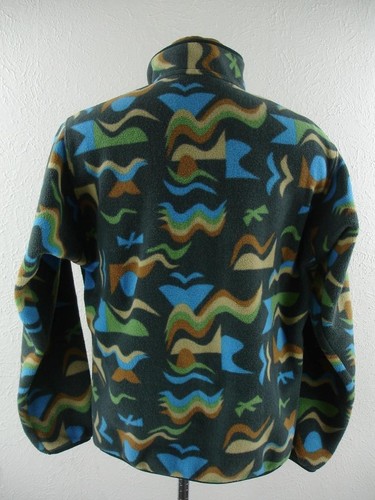 Mens S Patagonia Lightweight Synchilla Snap-T Fleece Jacket Arctic Collage 25580 - Picture 7 of 22