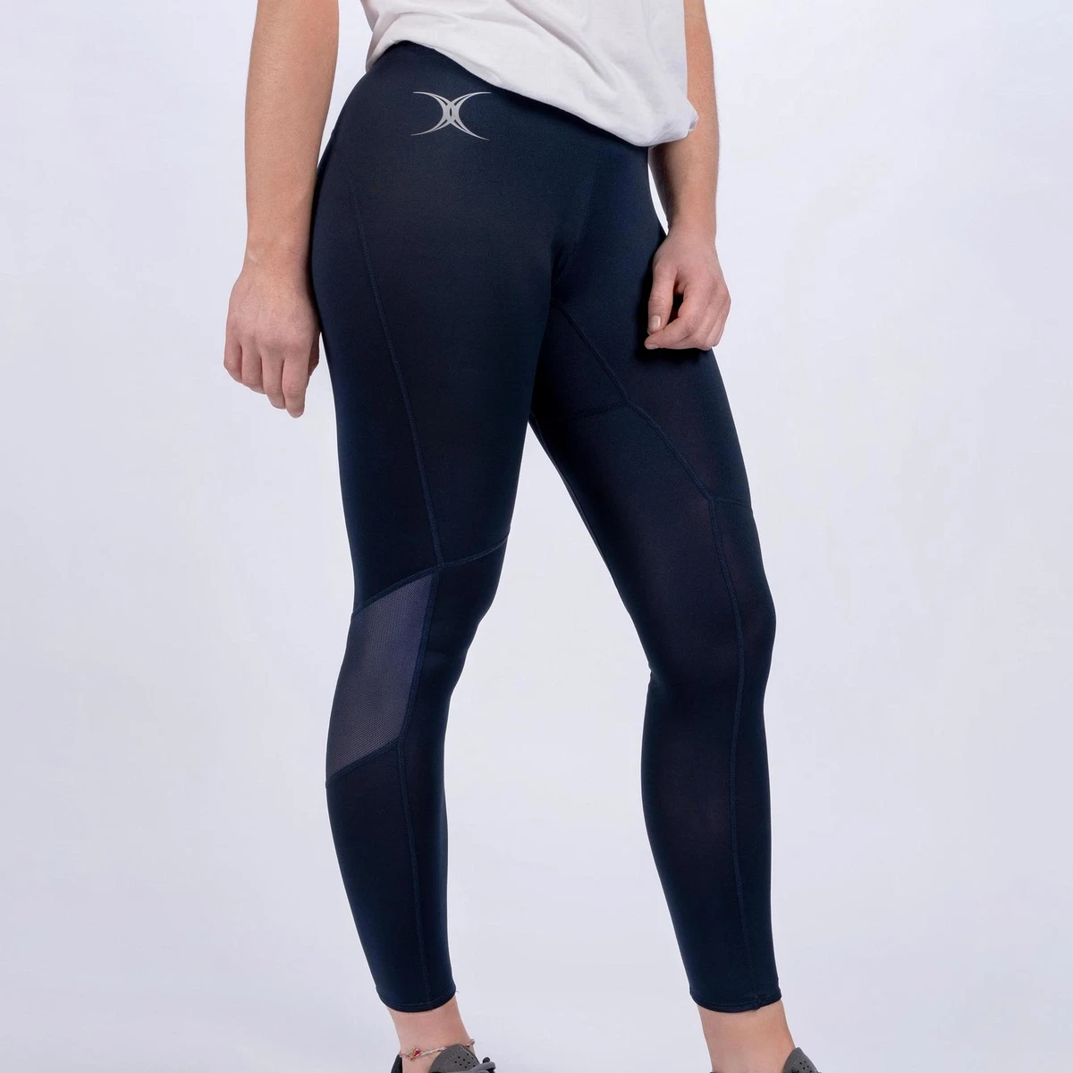 Polyester Black Women's Regular Fit Gym & Yoga Capris, Size