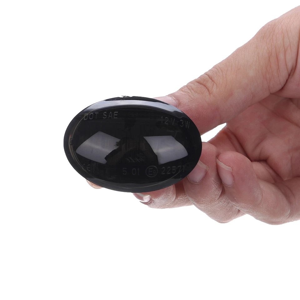 Последовательные светодиодные габаритные огни мигалки сигнальные огни для Fiat 500 500e 500c Abarth - Изображение 4 из 4