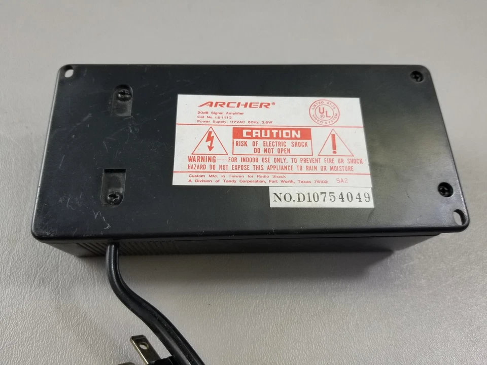 Archer 70ch Cable TV 20db Amplifier - Image 3 of 4