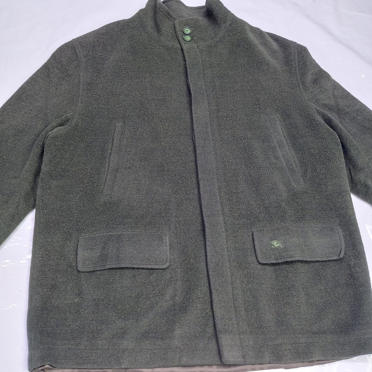ジャケット・アウター BURBERY LONDON WOOL COAT Burberry London Mens Brown KENSINGTON Blazer Jacket Size 40