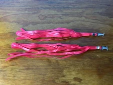 BICYCLE STREAMERS VINTAGE GREAT QUALITY HOT PINK NOS FITS SCHWINN & OTHERS