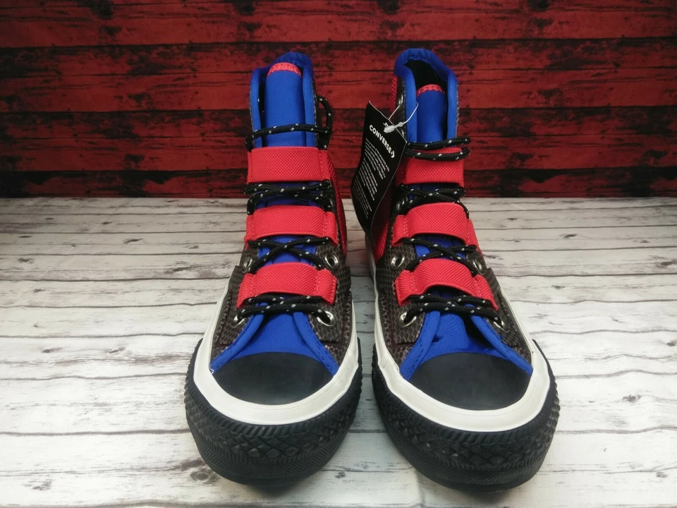 Mandril Converse Big Kid 70 Tech Hiker Hi 262285C rojo/azul/negro juvenil 5 euros 37,5 Foto 3 de 4