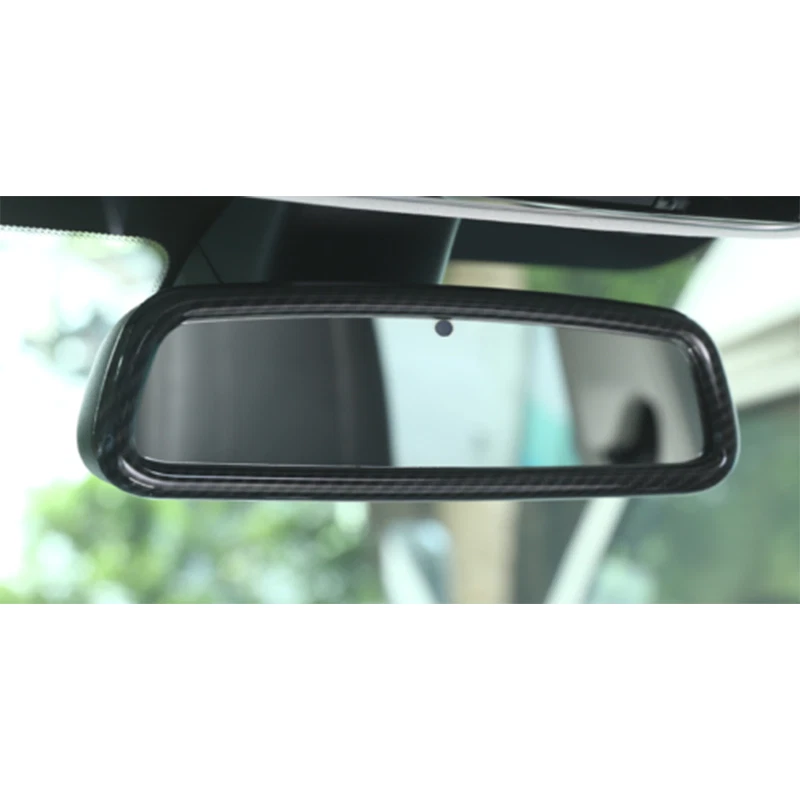 适用于揽胜 Sport 2009 - 2017 碳纤维内部后视镜框装饰 — 第 2/4 张图片