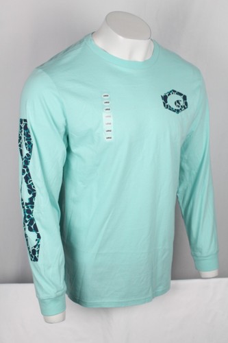 Costa Del Mar Tech Dot Matrix Men's Long Sleeve Shirt - UPF 50+, Moisture Wicking, Large, Green