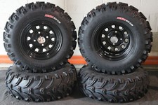 KIT DE RUEDA HONDA FOREMAN 400 25" KENDA BEAR CLAW ATV NEUMÁTICO ITP NEGRO ATV