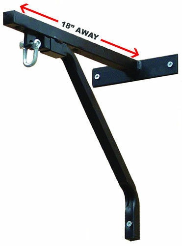 Heavy Boxing Punch Bag Wall Bracket Mount Accessories Gym Club 1.5ft Iron Viper