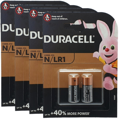 Duracell 1 5V Alkaline MN9100 N Cell 2 Per Hang Pack LR1 - Foto 2