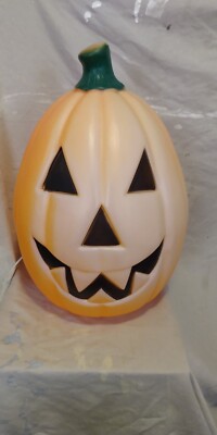 Vintage Empire 21" Pumpkin Jack O Lantern Lighted Blow Mold Halloween ...