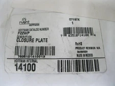 Nvent Hoffman F22WP Closure Plate