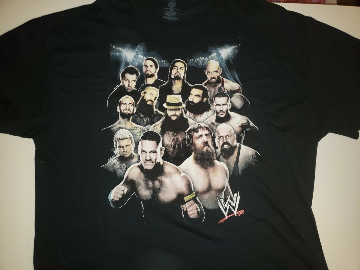 ebay wwe t shirts