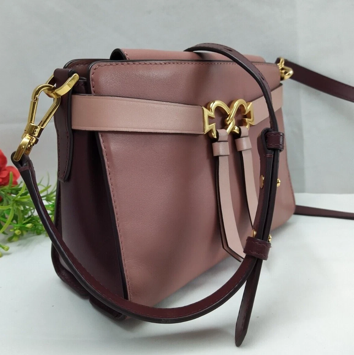 Kate Spade New York Toujours Tinted Rose Multi Leather Crossbody Bag - $258  | eBay
