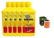 KIT/TAGLIANDO APRILIA CAPO NORD RSV 1000 BARDAHL XTC 15W50 FILTRO OLIO MOTO RSV
