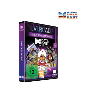 Evercade Data East Arcade Cartridge 1 | 10 Retro Spiele Collection | FSK12 (NEU)