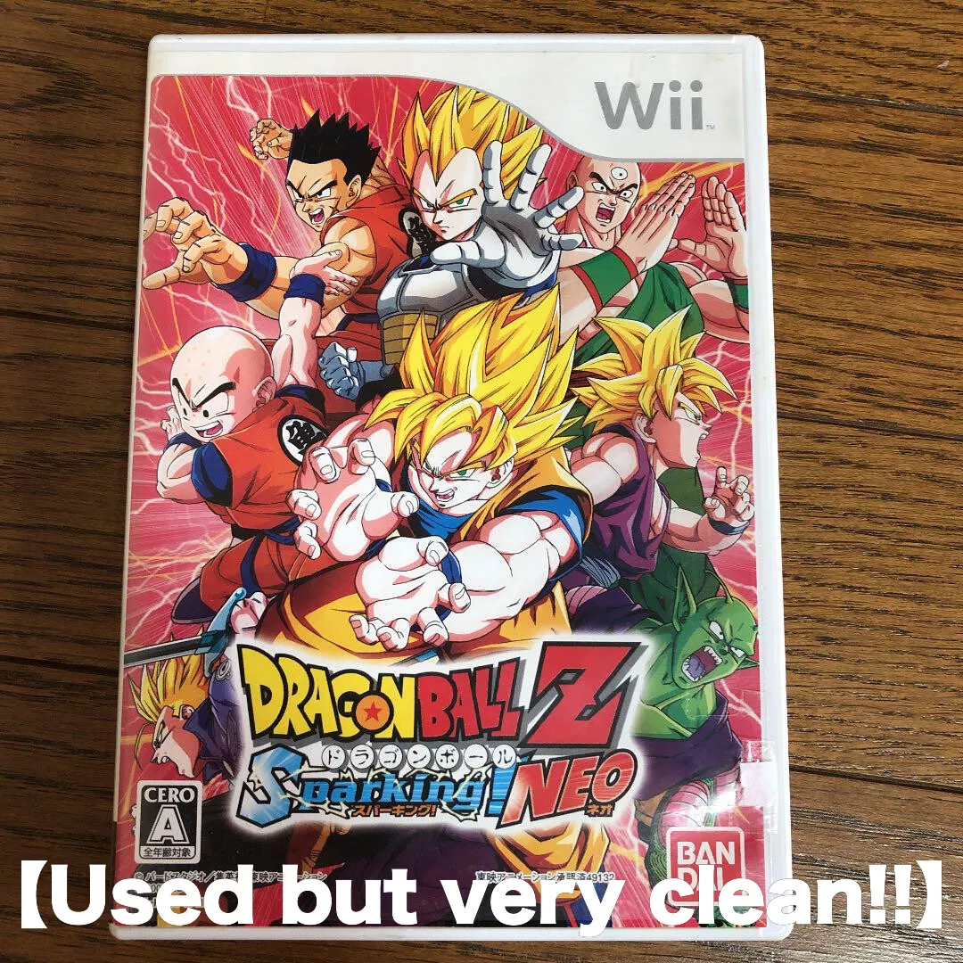 Dragon Ball Z Sparking NEO Nintendo Wii Japan version Tested