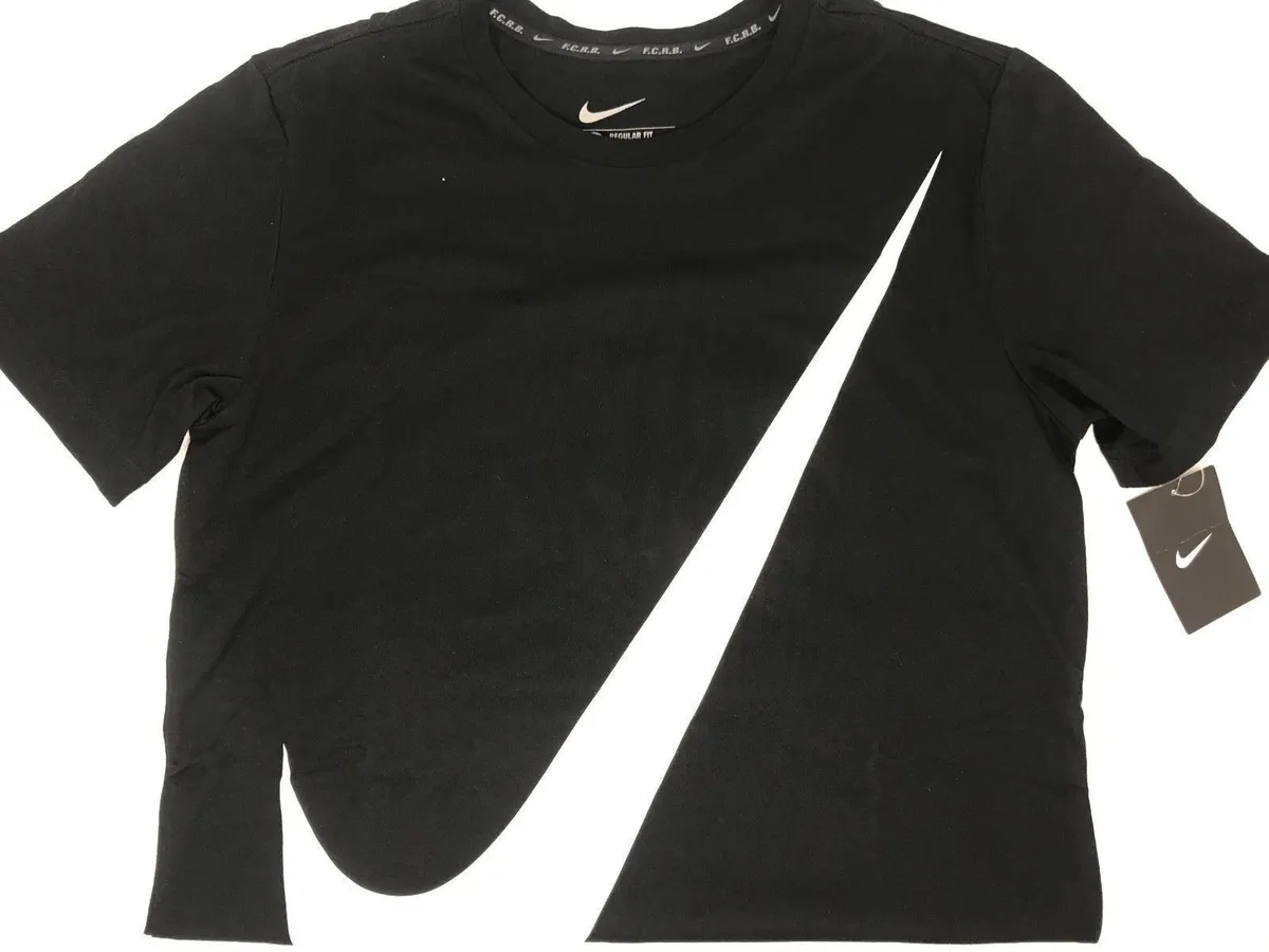 NEW Nike x F.C.R.B. Real Bristol Shirt Black SOPHNET FCRB Tee RARE