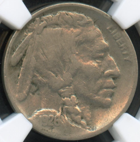 NGC - Buffalo Nickel - 5c - 1926 S - VF-25