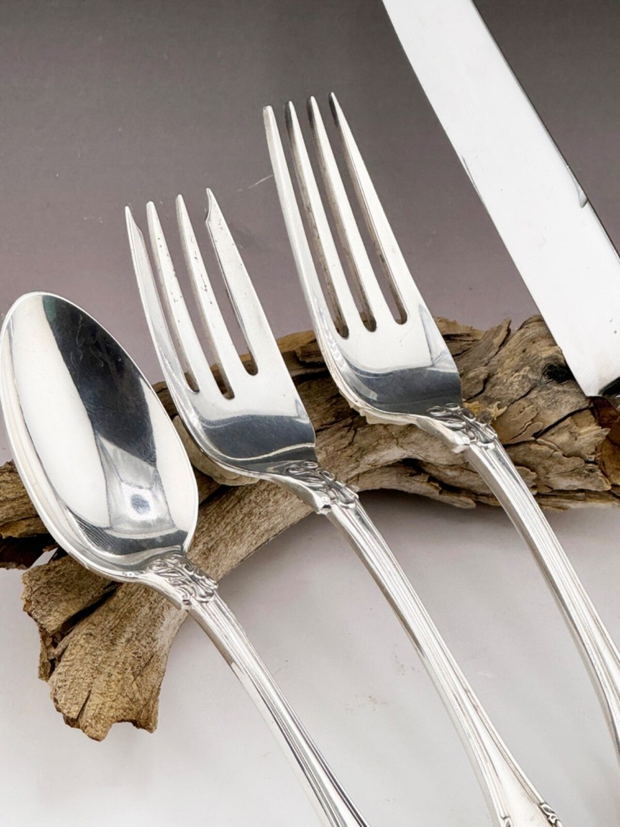 Tiffany Provence アンティークシルバーティースプーン　6本セット Tiffany Provence アンティークシルバーティースプーン 6本セット