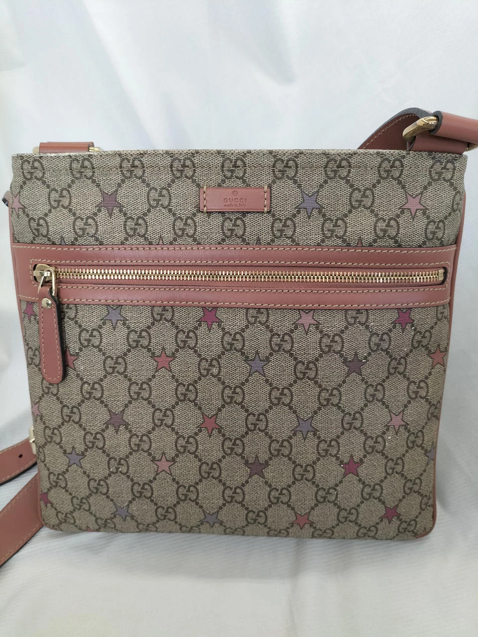 Gucci — GUCCI Shoulder Bag Star Pattern 6.6 inch