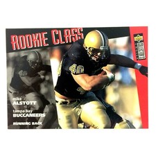 Mike Alstott 1996 Collector's Choice Rookie Card #23 NFL Tampa Bay Buccaneers . rookie card picture