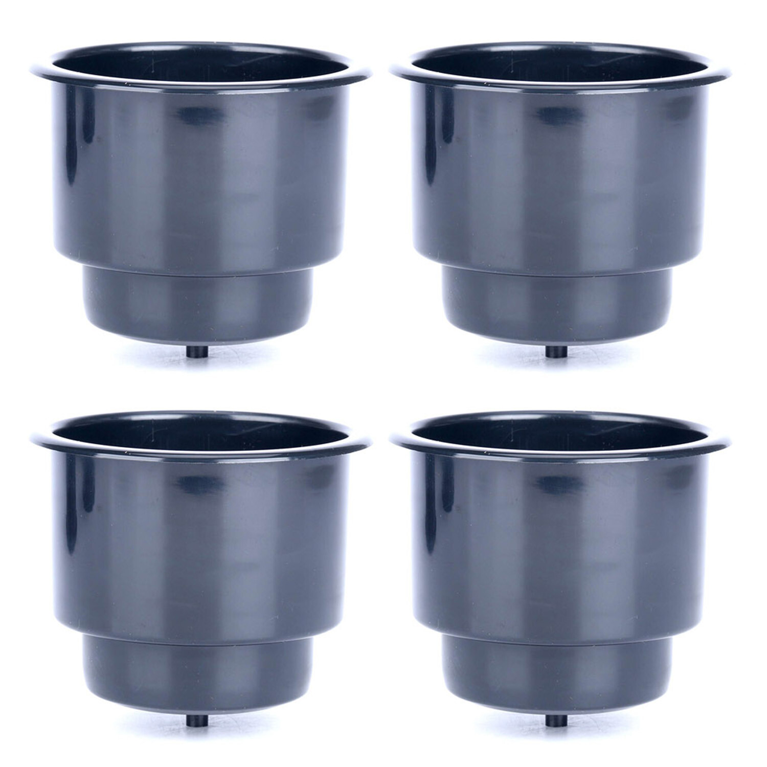 5 Set Plastic Cup Drink Can Holders Recessed Drop in with Drain-by Amarine Made