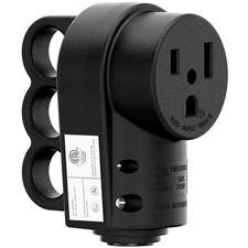 Nema 6-50R 50Amp 250V Female Welder Receptacle, 50A 250V Welder 3-Prong Femal