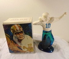 Vintage Avon Pass Play Decanter Football Quarterback Bottle in Box Full