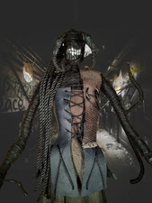 RARE 9" Authentic Antique Wiccan VOODOO DOLL – ONE OF A KIND Ritual Artifact