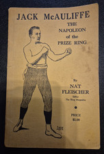 JACK McAULIFFE 'THE NAPOLEON OF THE PRIZE RING ' By NAT FLEISCHER,  PAPERBACK