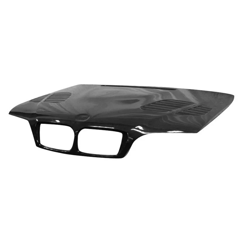 For BMW 330i 2002-2005 Aero Function 108935 AF-2 Style Carbon Fiber Hood - Image 2 of 4