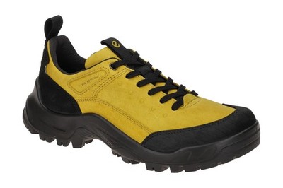 Ecco Schuhe OFFROAD WP gelb Herrenschuhe bequeme Schnür Halbschuhe 82235458277