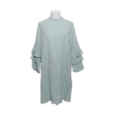 Zara Basic, Kleid, Größe: L, Grün, Baumwolle/Lyocell, Einfarbig, Damen #BIw